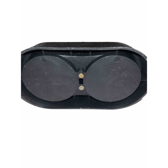 Salt and Pepper Shakers Set Stainless Steel with Glass with holder set 2 - Picture 4 of 5